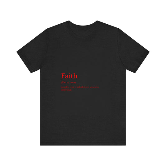 Faith Jersey Short Sleeve Tee